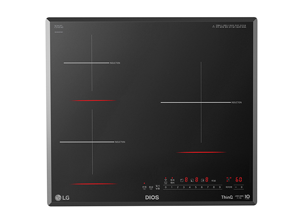 LG DIOS 인덕션 3구 전기레인지 BEI3GQT (자가관리)